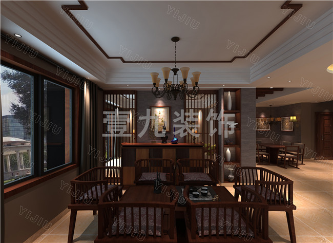 濱河陽光古典裝修風(fēng)格的別墅設(shè)計