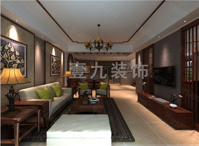 濱河陽光古典裝修風(fēng)格的別墅設(shè)計